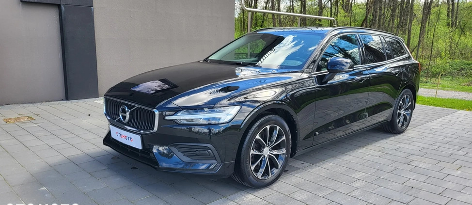 Volvo V60 cena 104550 przebieg: 77000, rok produkcji 2019 z Węgliniec małe 781